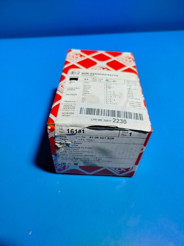 Pastillas freno Febi-Bilstein 16191 Renault