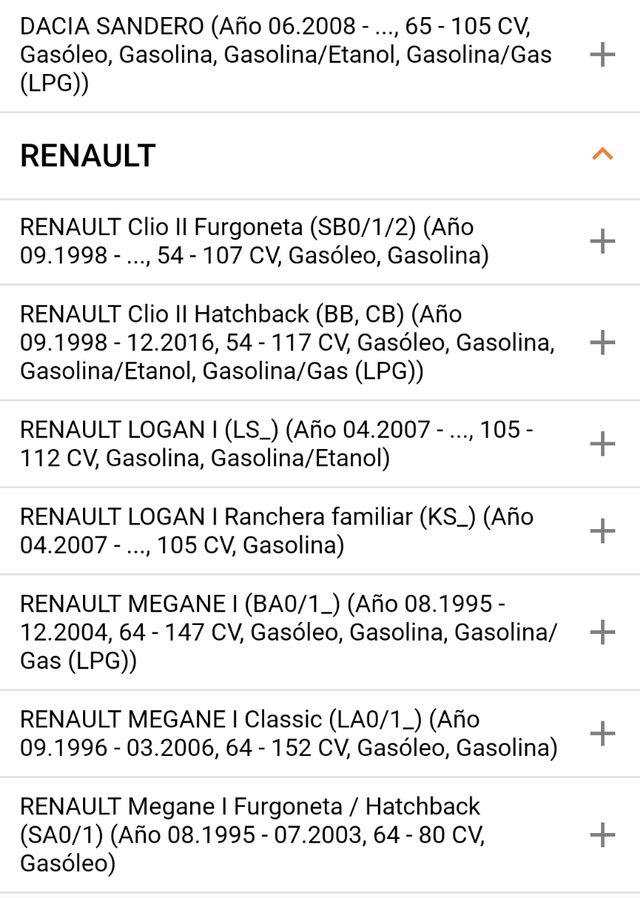 Pastillas freno Febi-Bilstein 16191 Renault