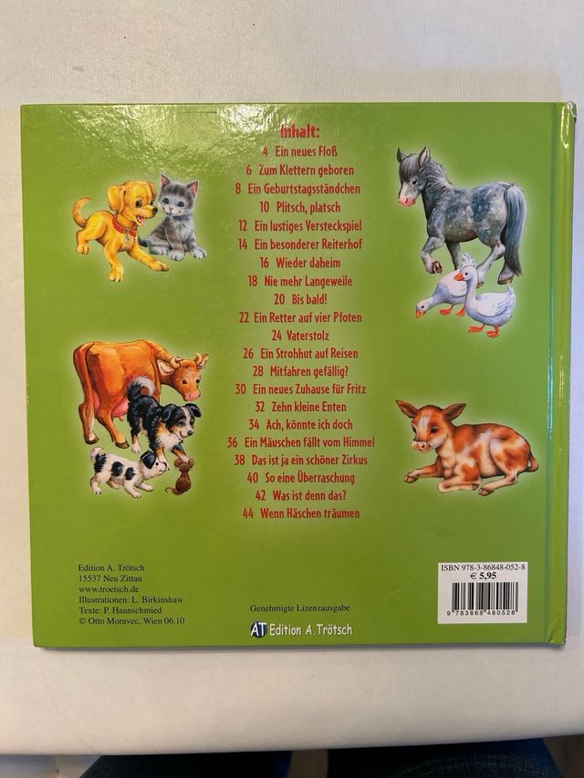 Die schönsten Tiergeschichten mit CD.