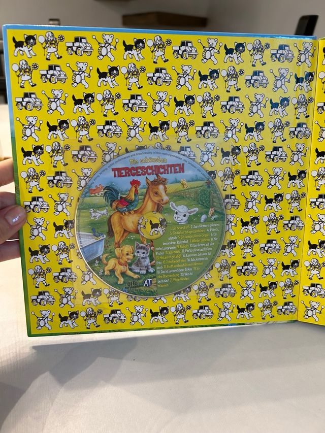 Die schönsten Tiergeschichten mit CD.