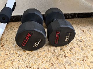 Mancueras 20 kg HEXAGONALES Banco Abds