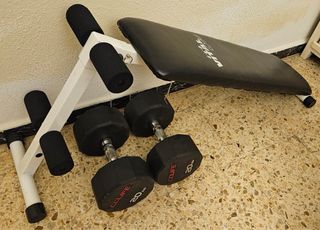 Mancueras 20 kg HEXAGONALES Banco Abds