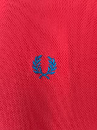 Polo Fred Perry rojo talla M