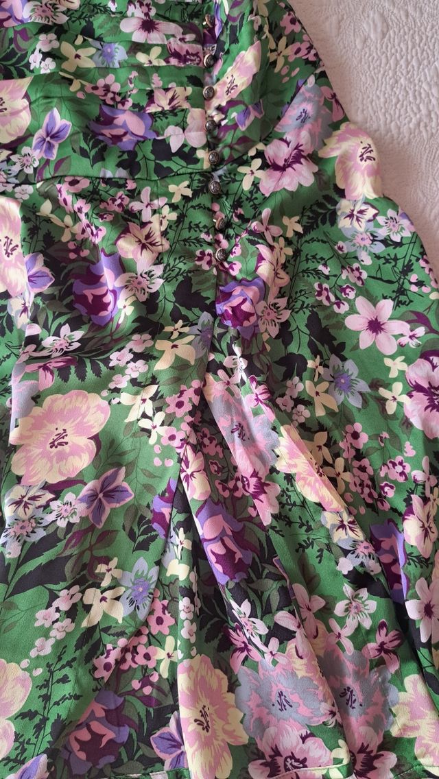 Falda estampada talla S