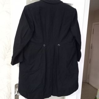 Chaqué negro con chaleco