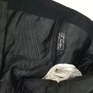 Chaqué negro con chaleco