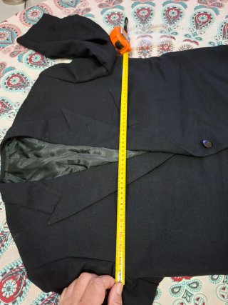 Chaqué negro con chaleco