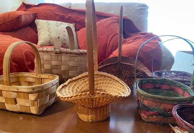 Cestas mimbre - 12 cestas