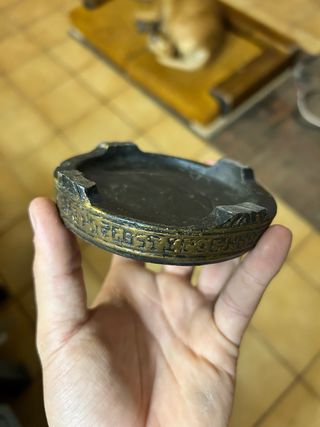 Cenicero vintage antiguo