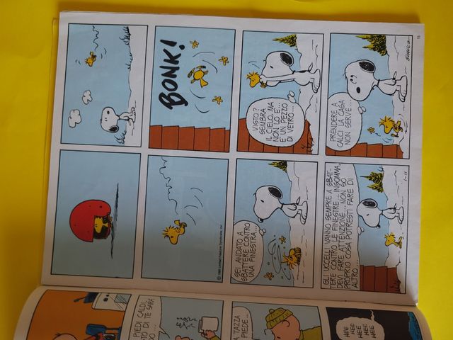 Snoopy rivista Natale 1986