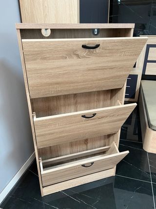 ZAPATERO DE 3 PUERTAS ¡GRAN CAPACIDAD!