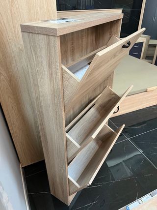 ZAPATERO DE 3 PUERTAS ¡GRAN CAPACIDAD!