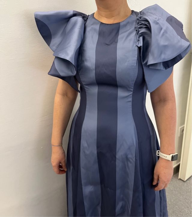 Vestido Flamenca Azul - Talla 36