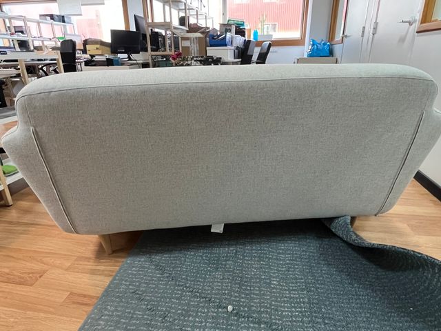 KLUBBFORS Sofá de 2 plazas, Gunnared beige