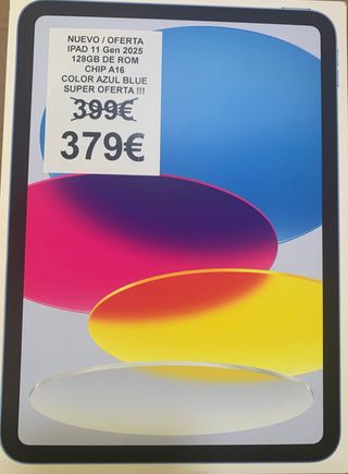 IPad 11 Gen 2025 128GB - En su caja