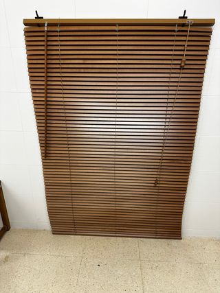 Persianas venecianas de madera 100x150cm
