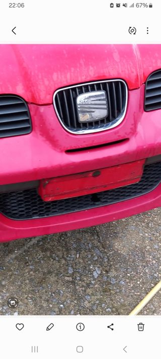 Paragolpes cupra r despiece