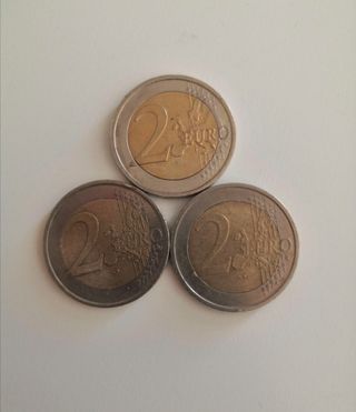 7 monedas euro Irlanda