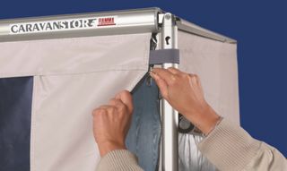 Toldo y cerramiento toldo para caravana o autocaravana