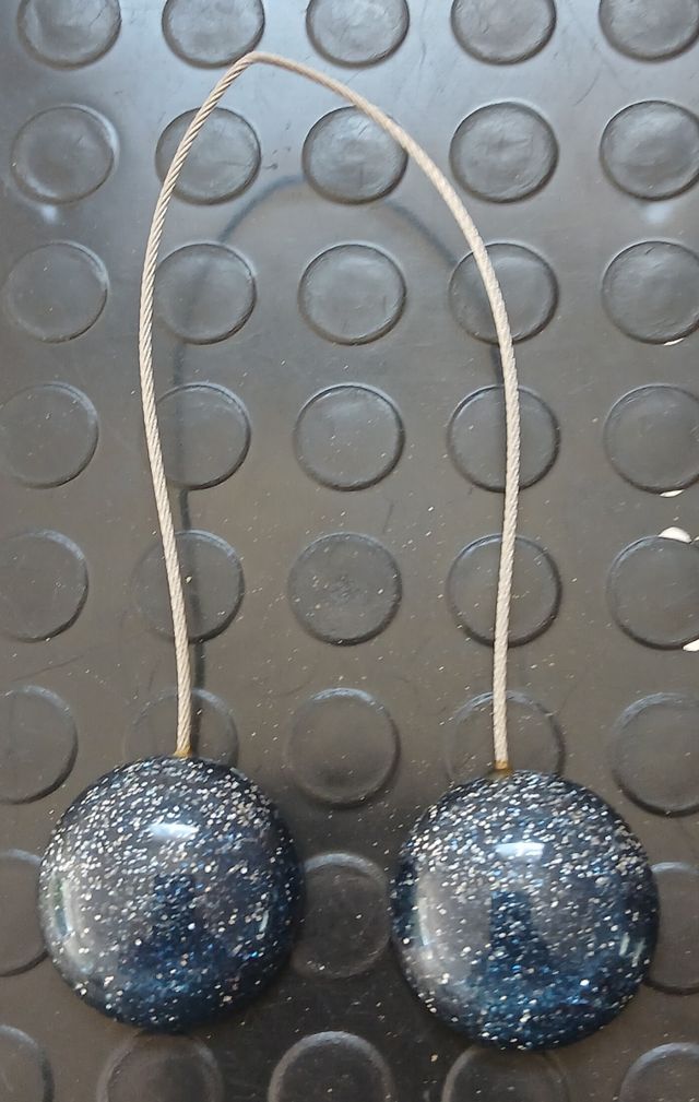 Tenda blu trasparente 95x260 cm