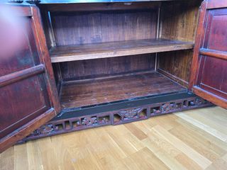 Gabinete Chino Antiguo Auténtico Qing