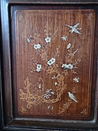 Gabinete Chino Antiguo Auténtico Qing