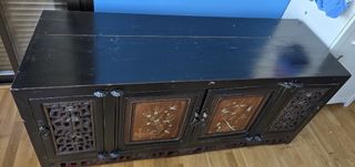 Gabinete Chino Antiguo Auténtico Qing