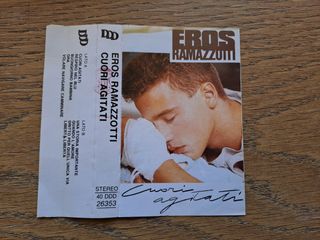 Cassetta Eros Ramazzotti - Cuori Agitati