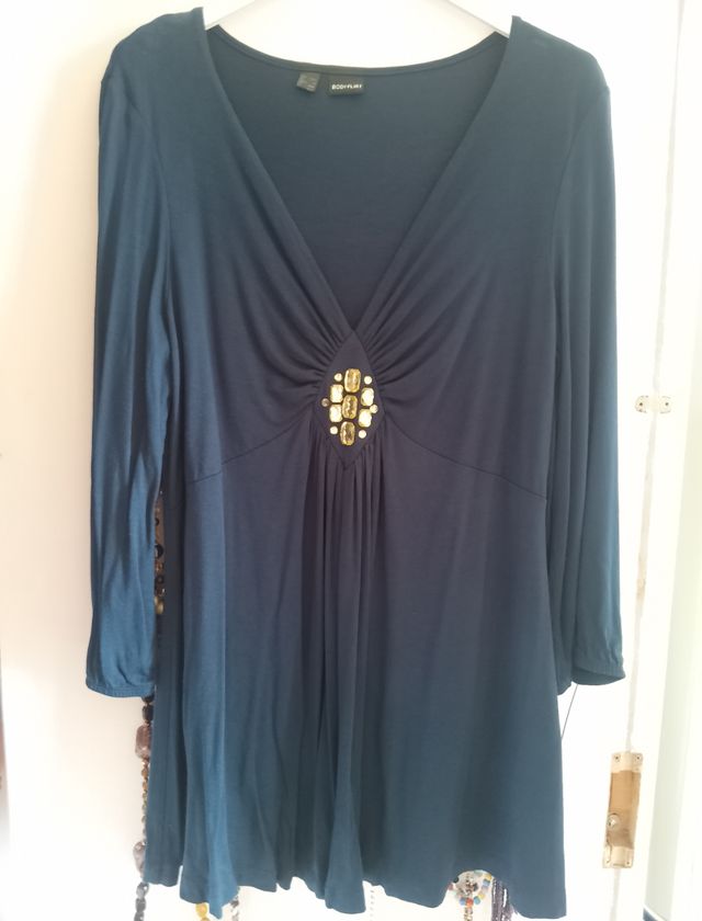 Blusa BODYFLIRT blu marino