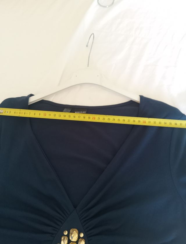 Blusa BODYFLIRT blu marino