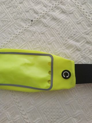 Riñonera Deportiva Amarilla Dunlop