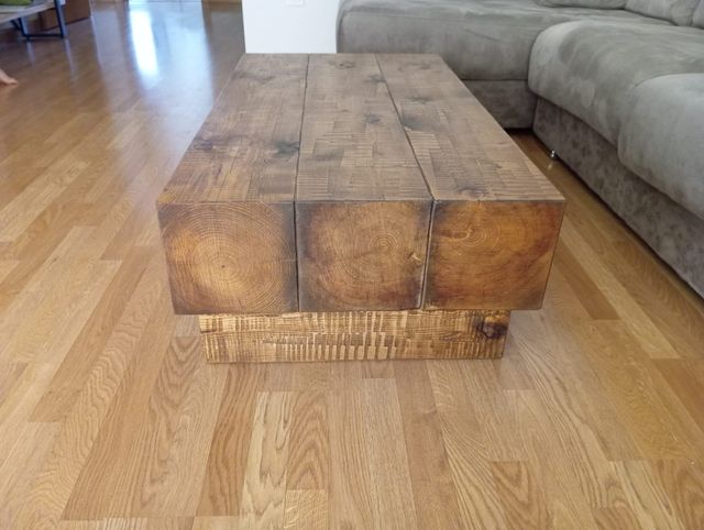 Centro in legno e metallo Mesa