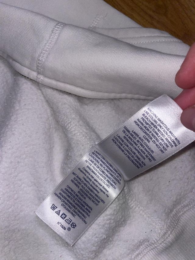 Polo ralph Lauren white sweatshirt sudad