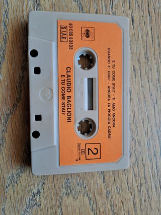 Cassetta Claudio Baglioni - E tu come stai?