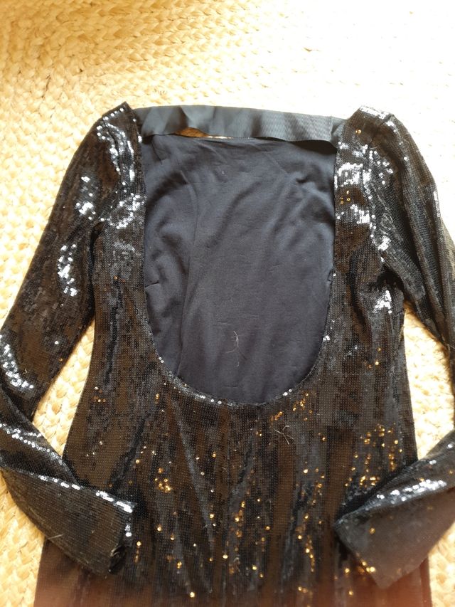 Vestido lentejuelas mujer.