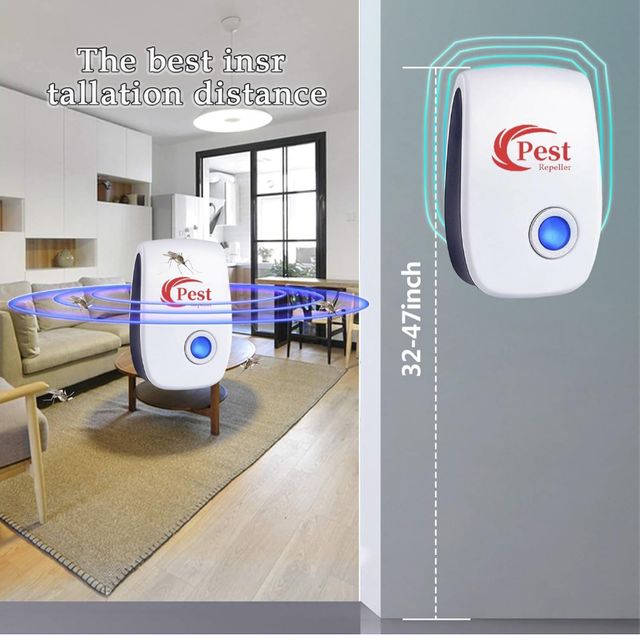 4 Repelentes Ultrasónicos Plagas