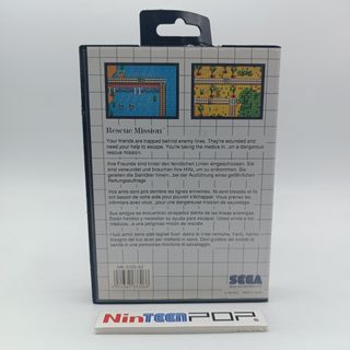 Rescue Mission Sega Master System