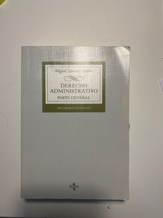 Derecho Administrativo: Parte general (Spanish ...