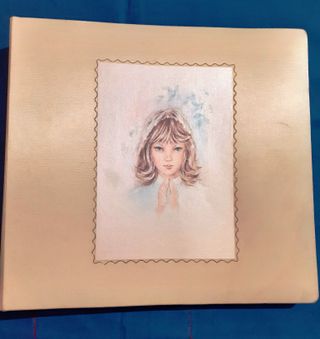 Album x fotografie con velina e carillon