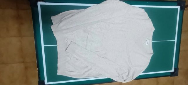 Jersey LETMAN beige cuello V