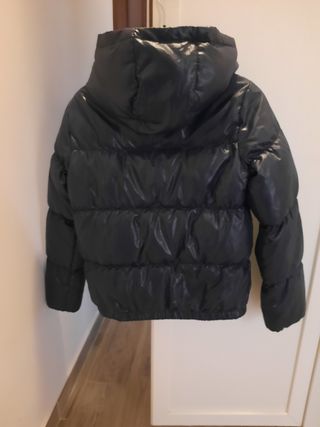Piumino blu Benetton bambina 10-11 anni