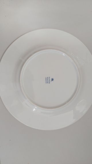 Vajilla ribete plateado