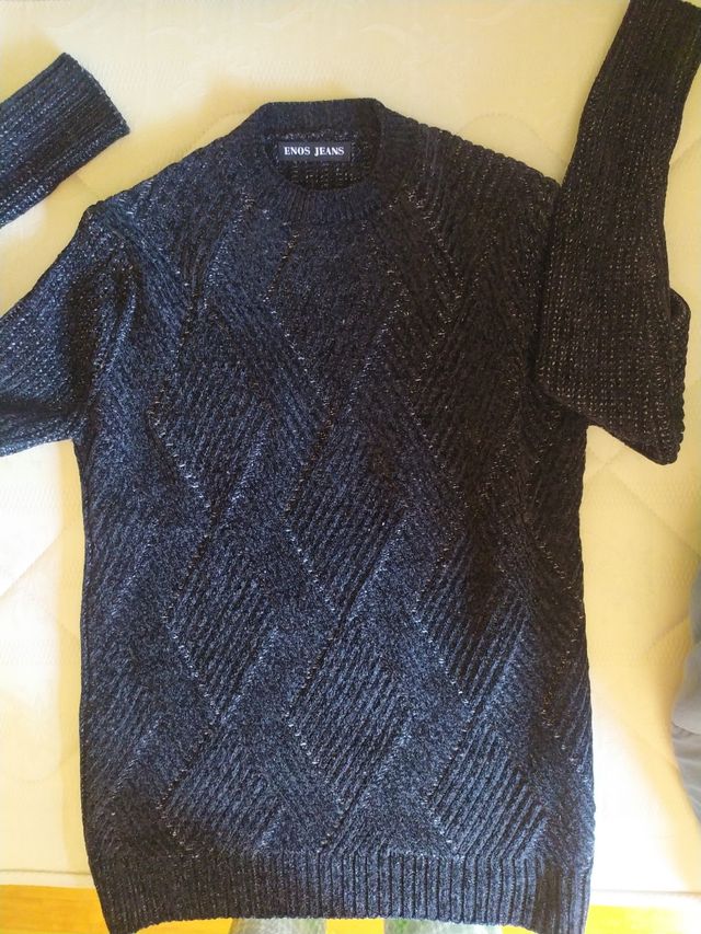 Maglione Enos Jeans tg.M nero