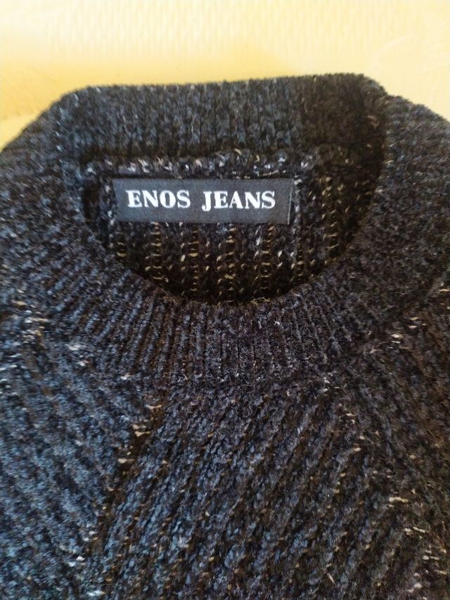 Maglione Enos Jeans tg.M nero
