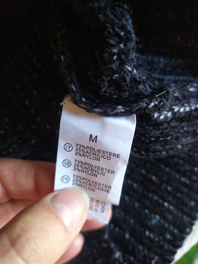 Maglione Enos Jeans tg.M nero