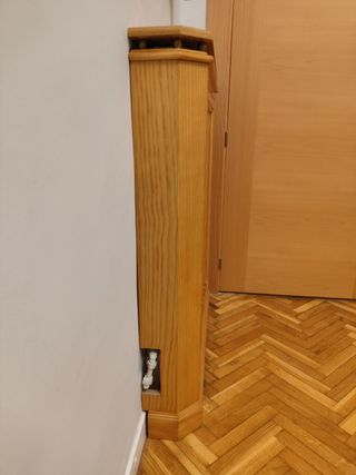 Radiador de hierro (10 elementos) + cubreradiador