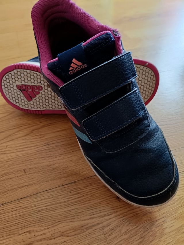 Zapatillas Adidas niña - Azul y Rosa