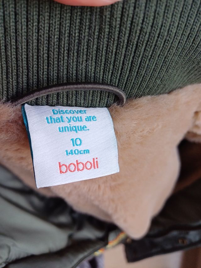 Cazadora borreguillo niño