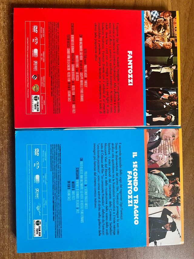 DVD Fantozzi & Secondo tragico Fantozzi