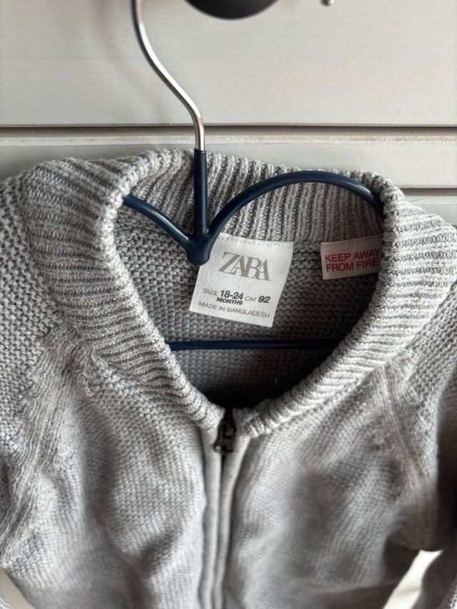 Chaqueta punto niños 2 años zara